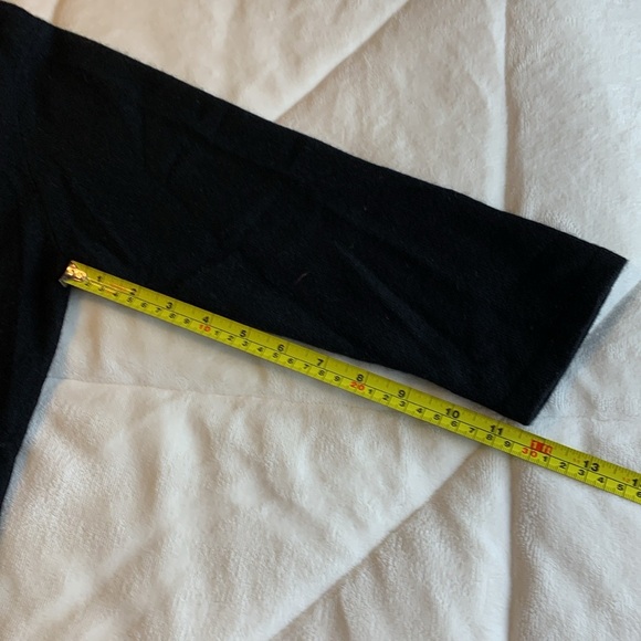 Women’s Charter Club black 100% 2 Ply Cashmere Sweater Size M - Picture 9 of 9